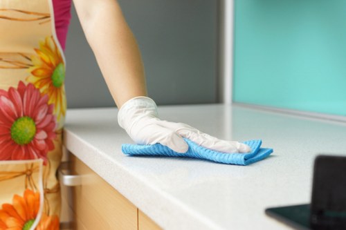 Office cleaning routine for a healthier workplace