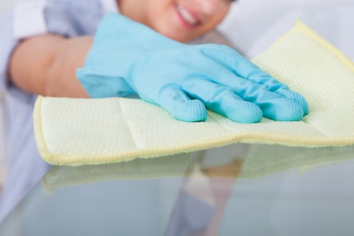 Professional-style house cleaning for a fresh living space